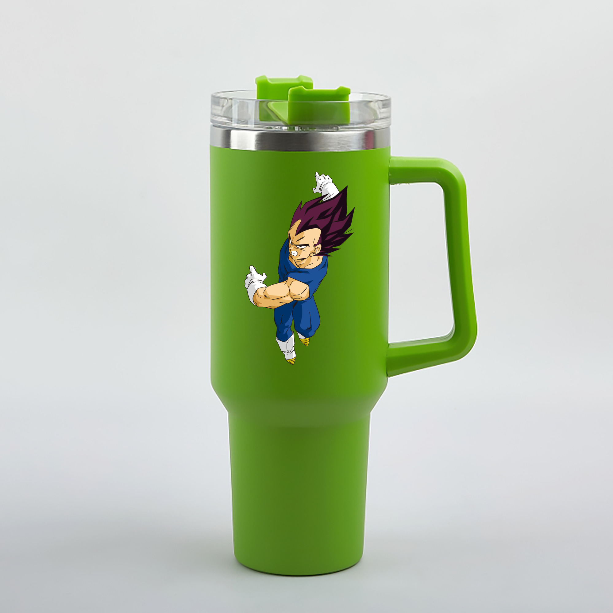 （画像用） ドラゴンボール ベジータ四世（Bejīta Yonsei）DRAGON BALL Vegeta IV 1200mL車用タンブラー（カラープリント）
